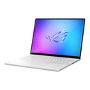 Asus ROG Zephyrus G16 GU605CR-QR221WSM Gaming Laptop (Platinum White) | 16" 2.5K (2560x1600) OLED 240Hz | Core Ultra 9-285H | 32GB RAM | 1TB SSD | RTX 5070 Ti | Win 11 Home | MS Office Home 2024 + MS 365 Basic + Sleeve + Impact Gaming Mouse + PD Adapter
