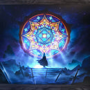 Lock On Harut Glass Mousepad