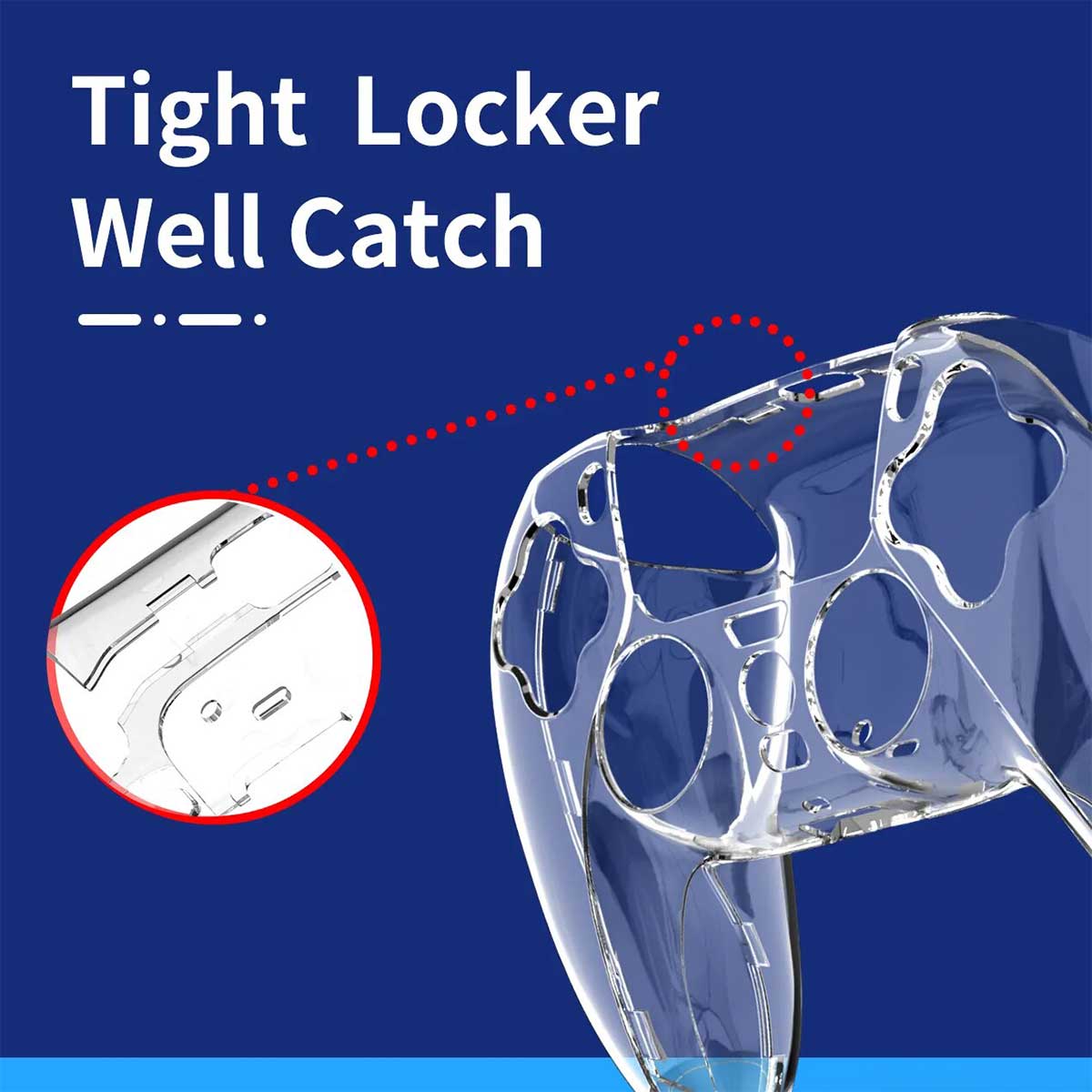 IINE PS5 Edge Controller Protection Case (Transparent) (L778)