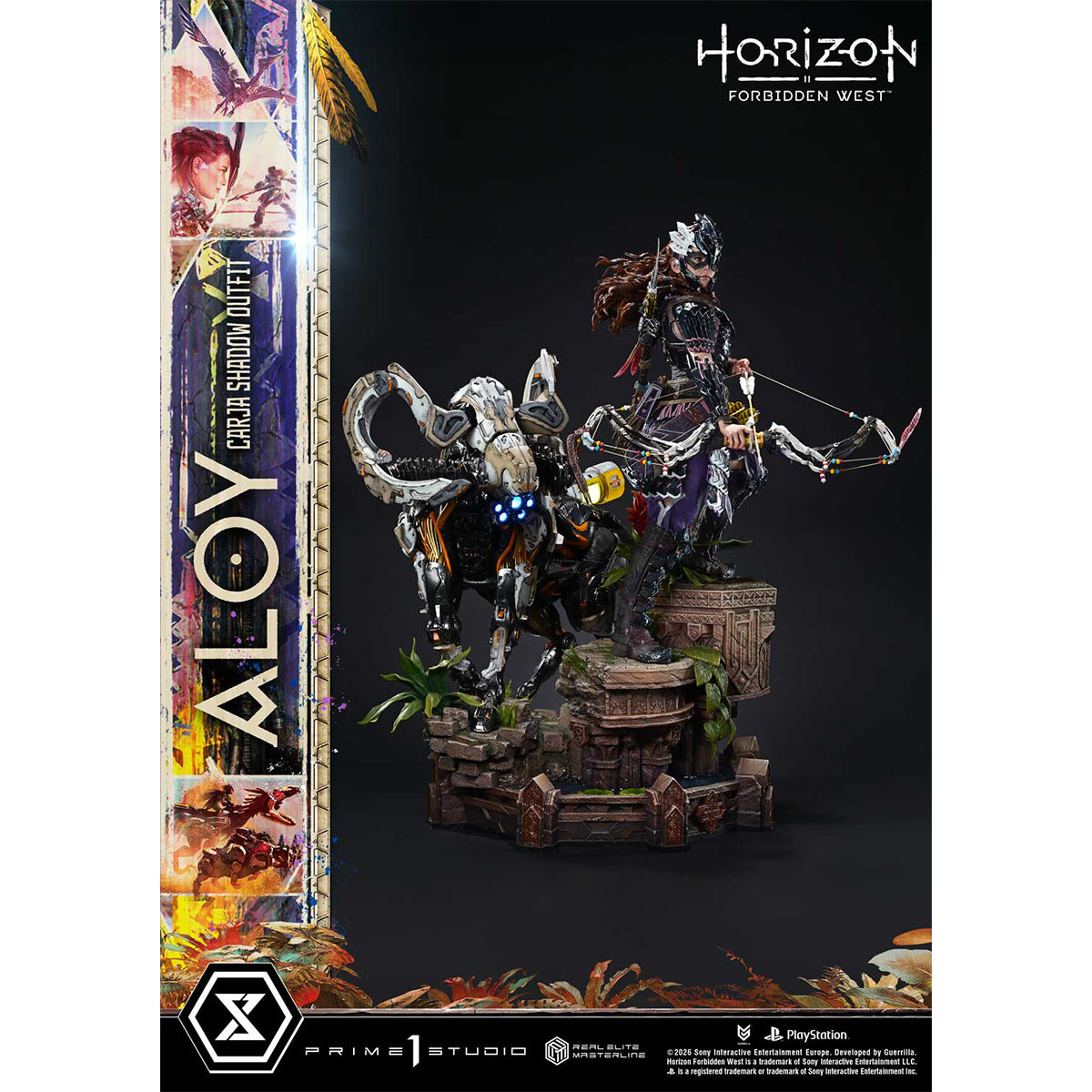 Real Elite Masterline Horizon Forbidden West Aloy Carja Shadow Outfit