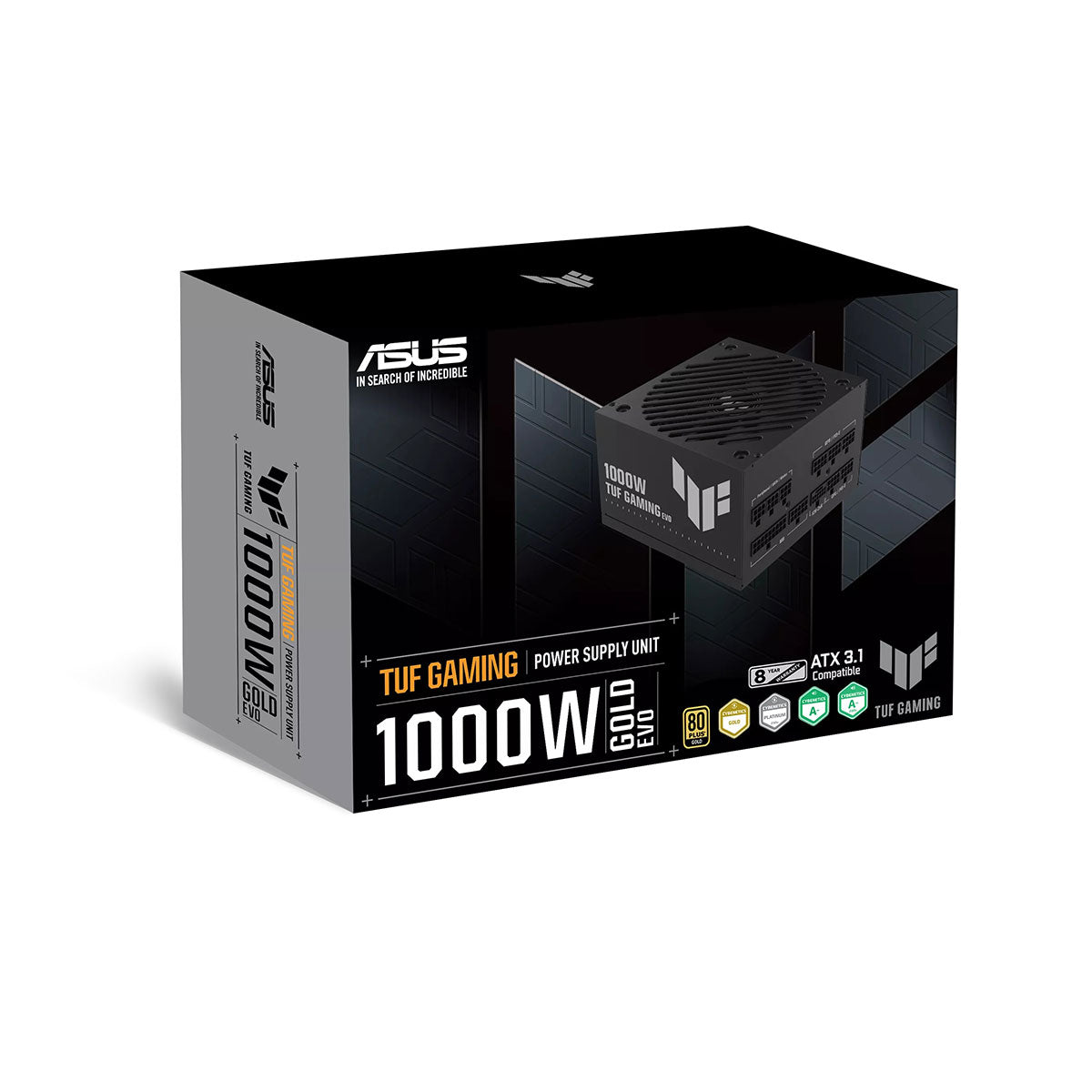 ASUS TUF Gaming 1000W 80+ Gold Evo ATX 3.1 Power Supply