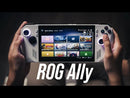 ASUS ROG ALLY AMD Ryzen Z1 16GB RAM + 512GB SSD 7" Touch Screen FHD 120HZ Gaming Handheld Console