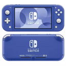Nintendo Switch Lite Console Blue + Dobe NSW Glass Film (TNS-19118A) Bundle