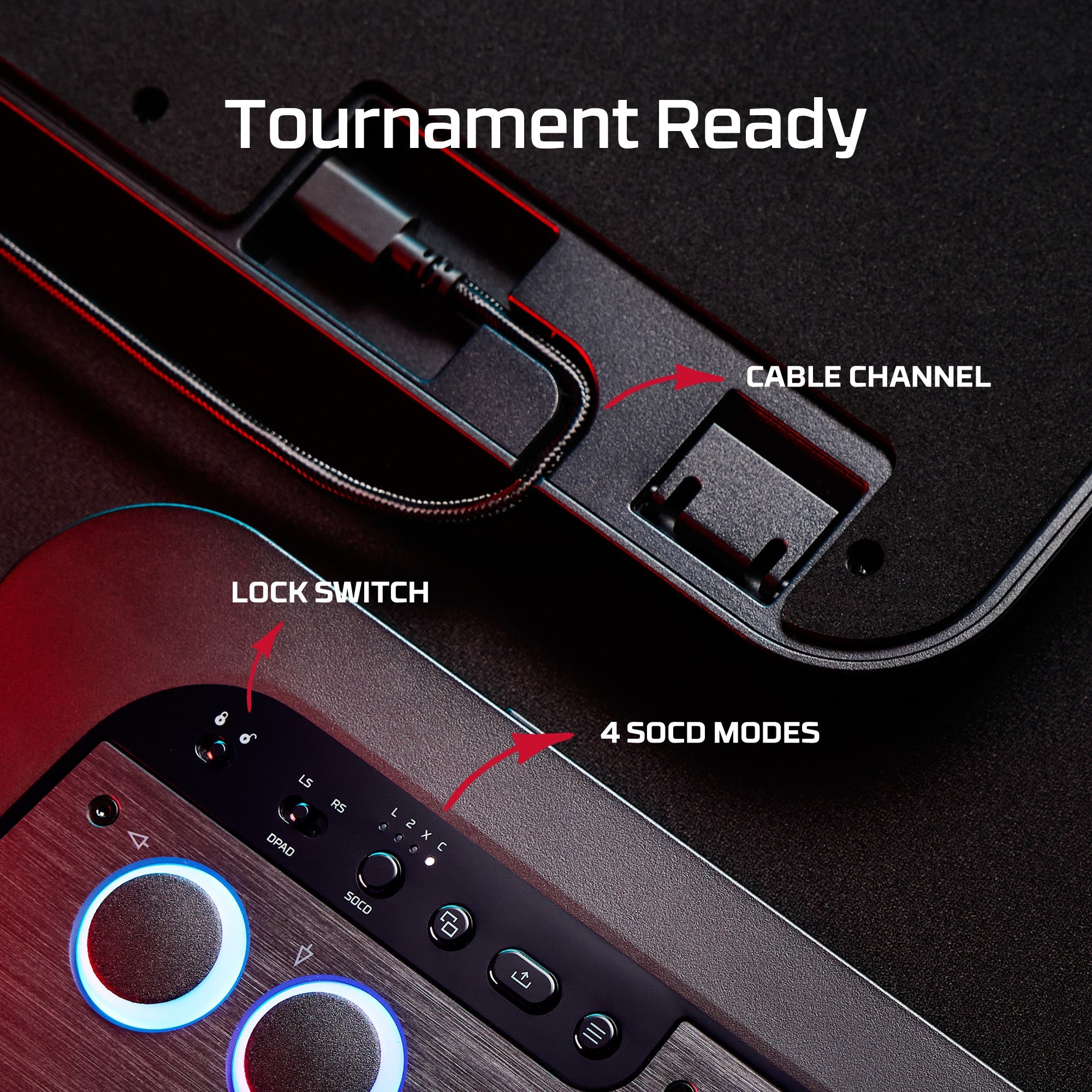 HyperX Clutch Tachi Wired Gaming Controller for Xbox (B11D9AA)