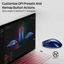 HyperX Pulsefire Haste 2 S Wireless Gaming Mouse for PC/PS5/Xbox Series X/S (Silver, Navy) (9B002AA, 9B001AA)