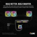 Corsair iCUE Link H150I RGB 360MM LCD AIO Liquid CPU Cooler