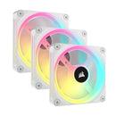 Corsair iCUE Link QX120 RGB 120mm PWM PC Fans Starter Kit With iCUE Link System Hub (Triple Pack)