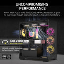 Corsair iCUE Link RX120 MAX RGB 120mm PWM Thick Fan Expansion - Single Pack (Black) (CO-9051033-WW)