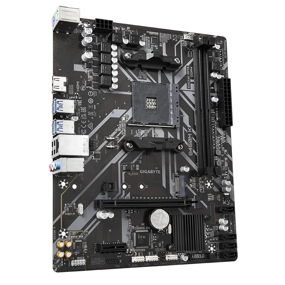 Gigabyte B450M K Ultra Durable Motherboard