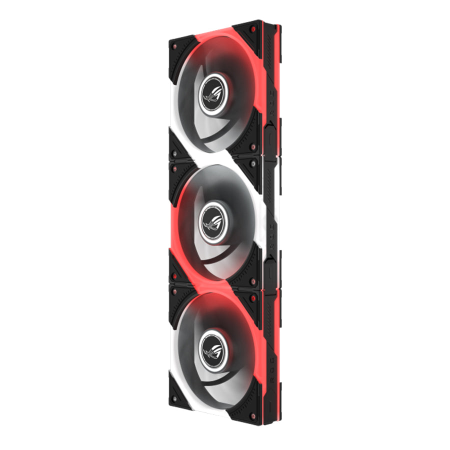 Asus ROG Eurux GR120 ARGB Reverse Fan CPU Cooling Fan (Triple Pack) (Black, White)