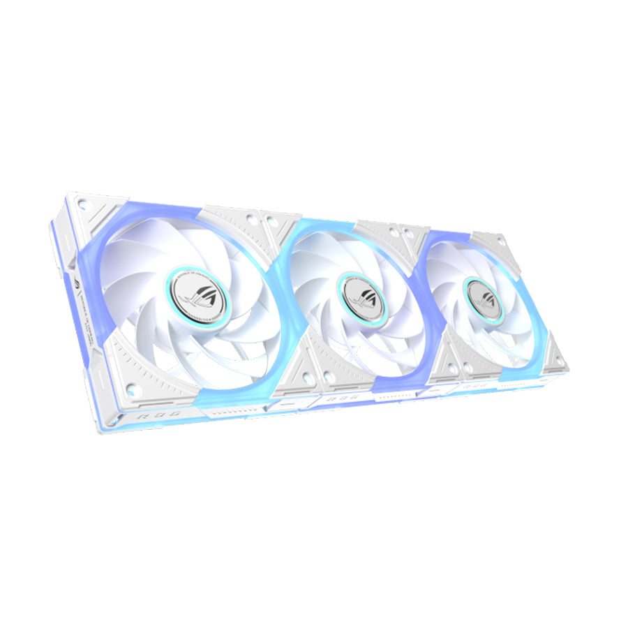 Asus ROG Eurux GR120 ARGB Reverse Fan CPU Cooling Fan (Triple Pack) (Black, White)