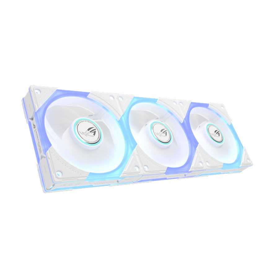 Asus ROG Eurux GR120 ARGB Reverse Fan CPU Cooling Fan (Triple Pack) (Black, White)