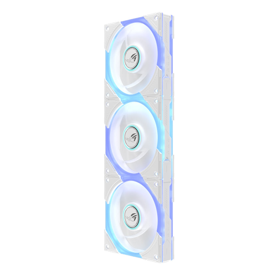 Asus ROG Eurux GR120 ARGB Reverse Fan CPU Cooling Fan (Triple Pack) (Black, White)