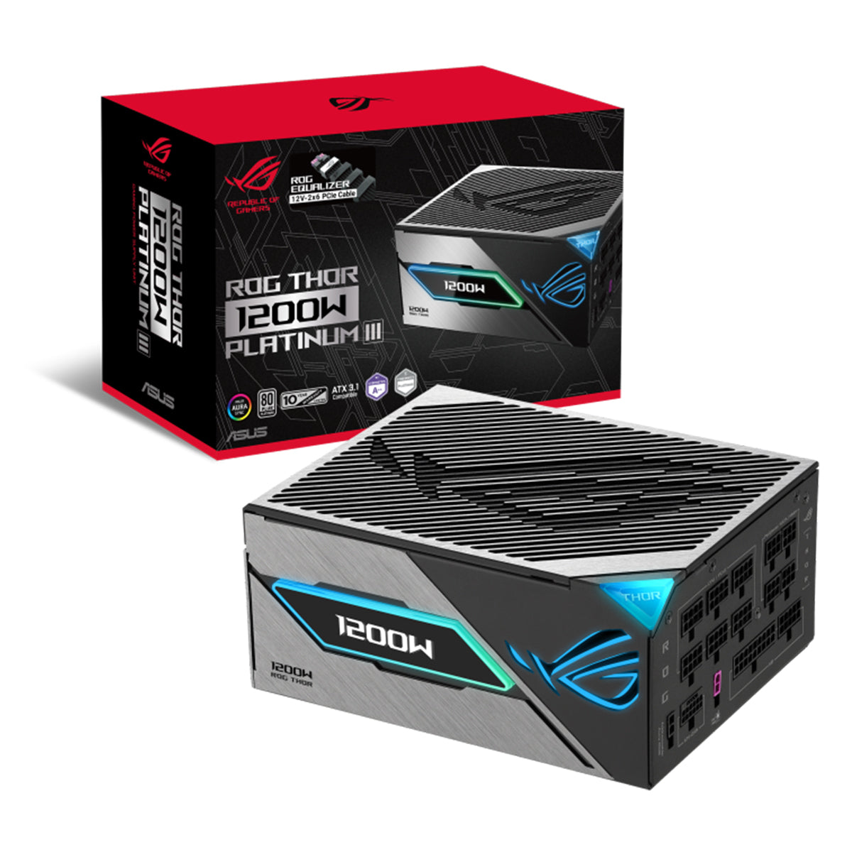 Asus ROG Thor 1200W 80+ Platinum PCIe 5.1 ATX 3.1 Gaming Power Supply