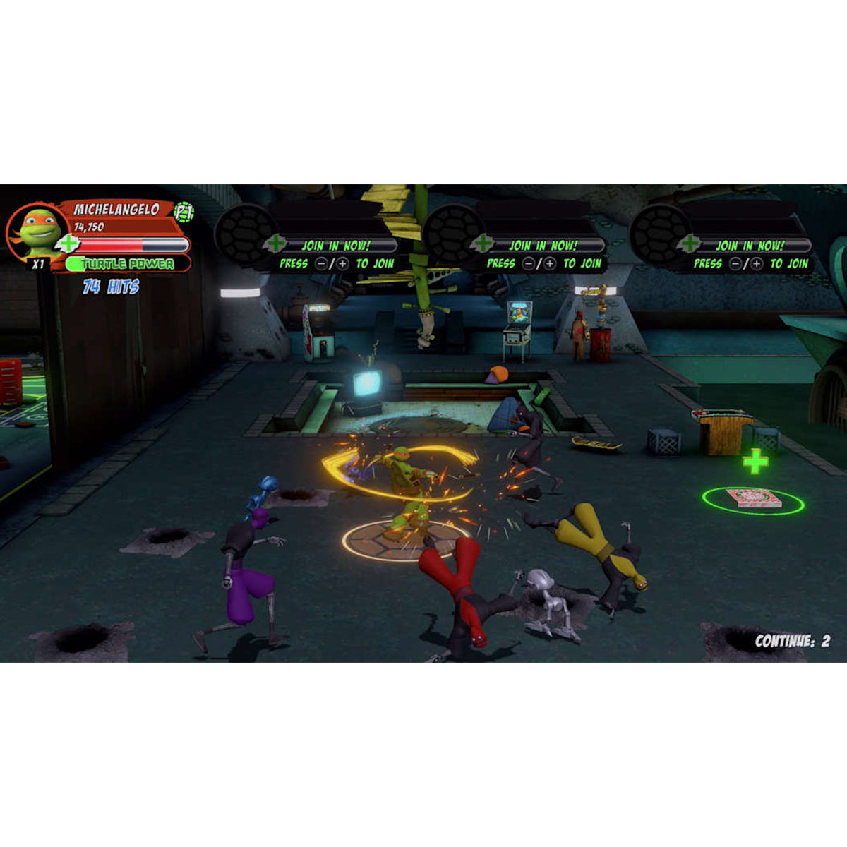 Nintendo Switch 2 Teenage Mutant Ninja Turtles Wrath of the Mutants Ninja Edition