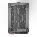 Montech King 95 Mid Tower PC Case (Black, White, Blue)