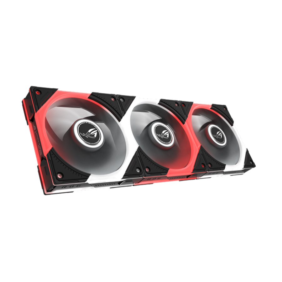 Asus ROG Eurux GR120 ARGB Reverse Fan CPU Cooling Fan (Triple Pack) (Black, White)