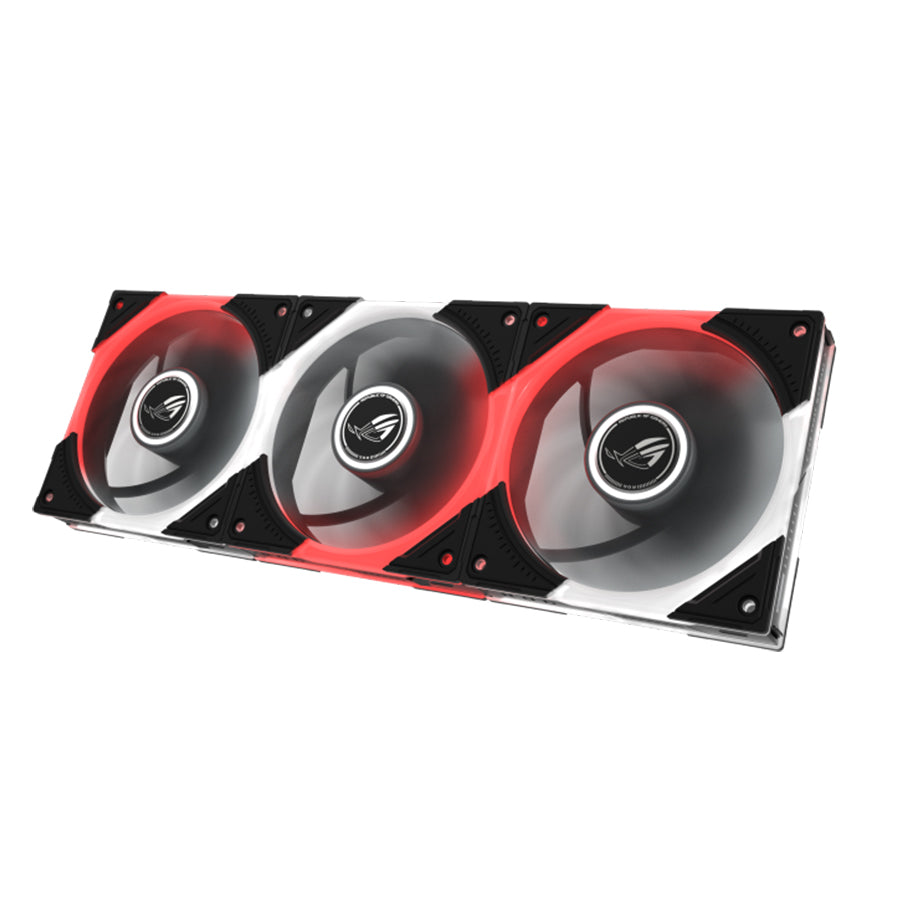 Asus ROG Eurux GR120 ARGB Reverse Fan CPU Cooling Fan (Triple Pack) (Black, White)