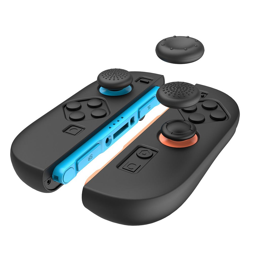 Ipega 6-in-1 Silicone Sleeve Gamer Kit for Nintendo Switch 2 (Black)