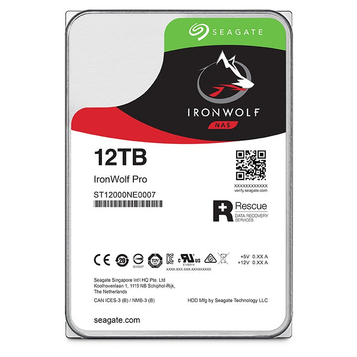 Seagate IronWolf Pro NAS SATA 3.5-Inch 6GB/s 256MB Cache 7200 RPM HDD