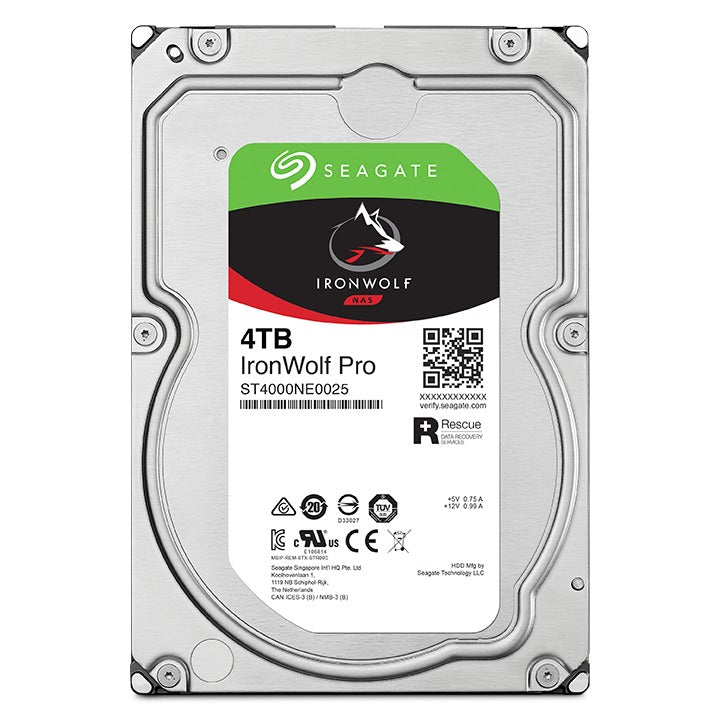 Seagate IronWolf Pro NAS SATA 3.5-Inch 6GB/s 256MB Cache 7200 RPM HDD