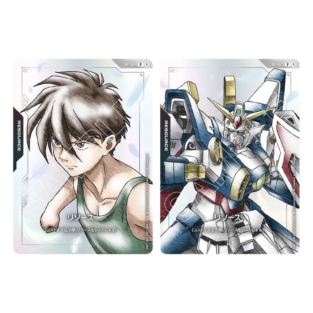 Gundam Card Game Premium Goods Set Mobile Suit Gundam Wing 30th