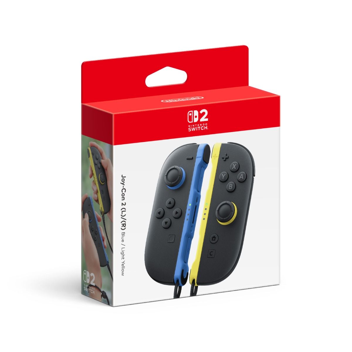 Nintendo Switch 2 Joy-Con 2 (L) / (R) Blue / Light Yellow (SEA) (BEE-A-JACAC)