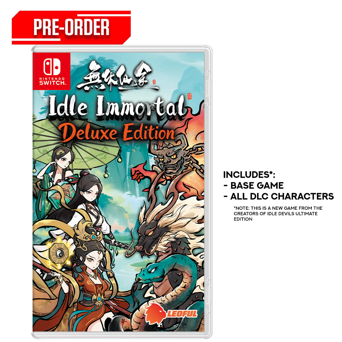 Nintendo Switch Idle Immortal Deluxe Edition