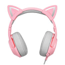 Onikuma K9 7.1 Version Surround Sound RGB Stereo Gaming Headset (Pink)