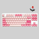 Ducky One 3 Gossamer Pink TKL Hotswap Double Shot PBT Mechanical Keyboard (Cherry RGB Red) (DKON2187-RUSPDGOWWPC2)