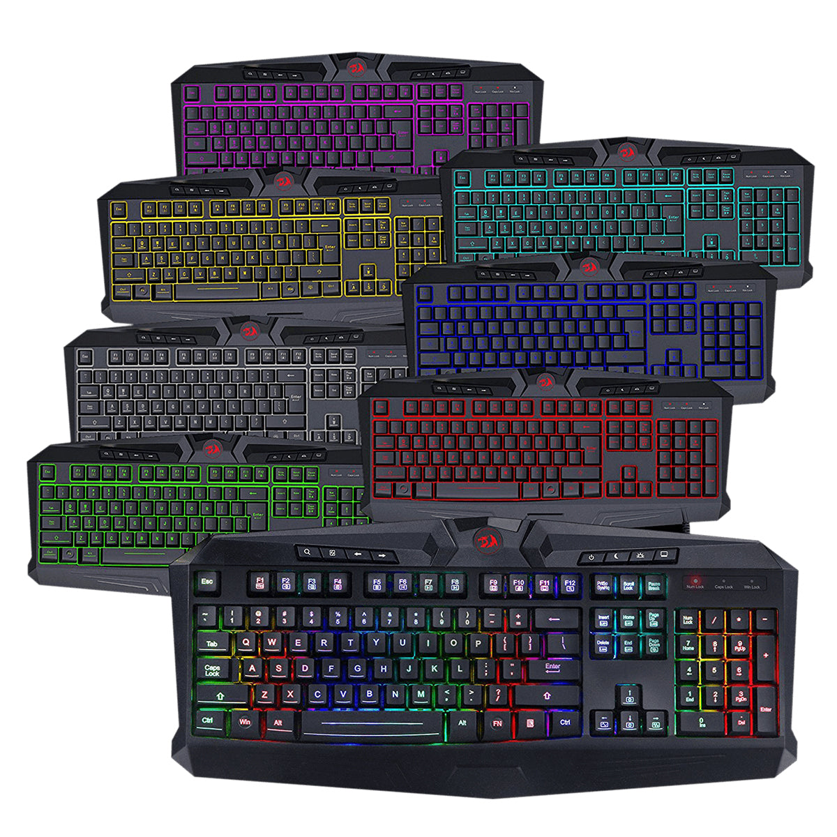 REDRAGON GAMING ESSENTIALS S101 KEYBOARD/MOUSE 2 IN 1 SET (S101-1) - DataBlitz