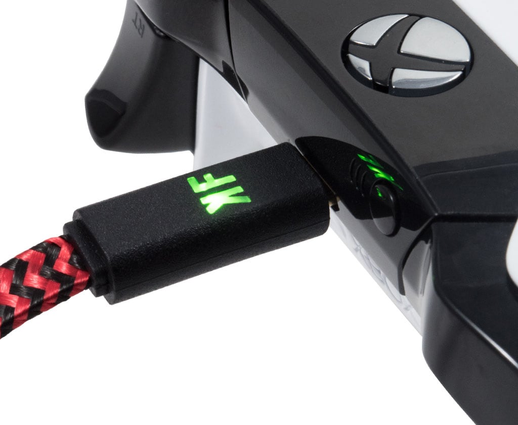 Kontrolfreek 12FT/3.6M USB 2.0 Gaming Cable Red And Black (4300)