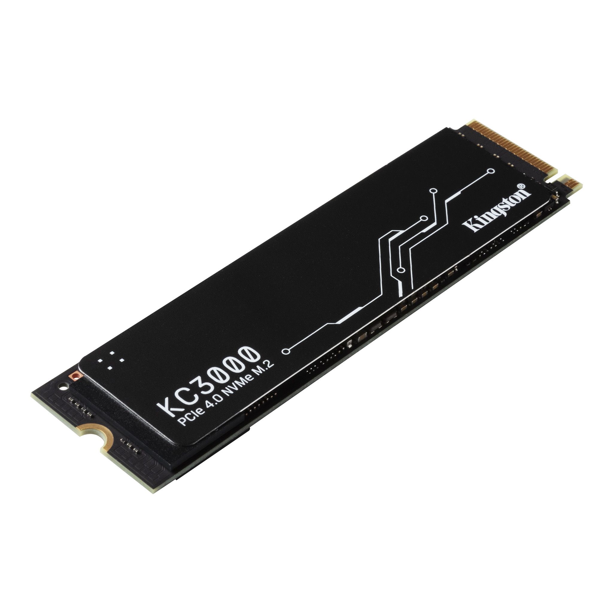 Kingston KC3000 PCIE 4.0 NVME M.2 4096GB SSD (SKC3000D/4096G)