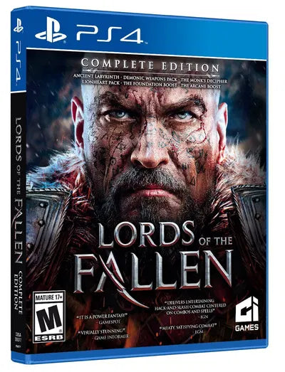 PS4 LORDS OF THE FALLEN COMPLETE EDITION ALL