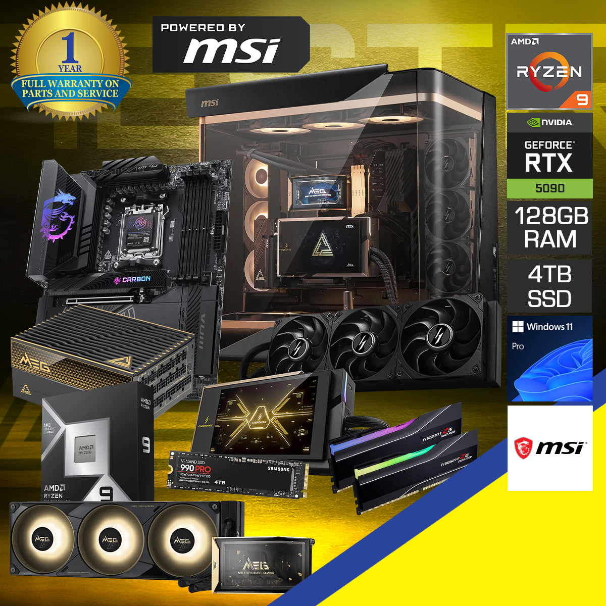MSI MAESTRO Desktop Gaming PC