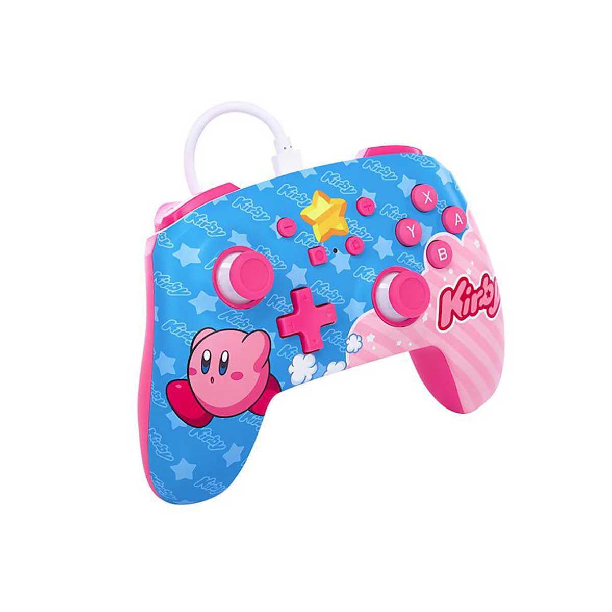 Power A NSW Enhanced Wired Controller Kirby For Nintendo Switch (NSGP0067-01)