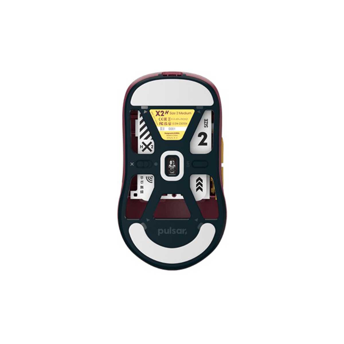 Pulsar X2H Symmetrical Ultralight Wireless Gaming Mouse Demon Slayer Tomioka Giyu Limited Ed. Size 2 (PX2H2GY)