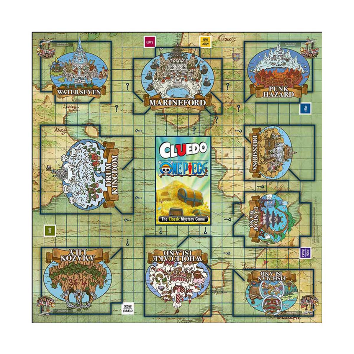 Cluedo One Piece Edition Board Game