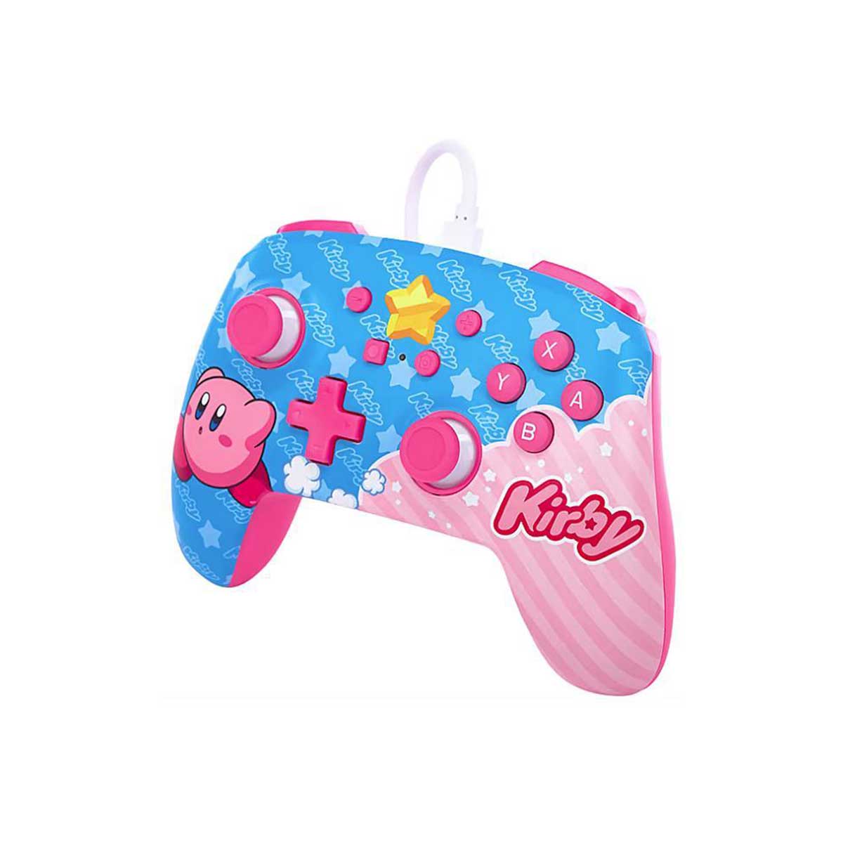 Power A NSW Enhanced Wired Controller Kirby For Nintendo Switch (NSGP0067-01)