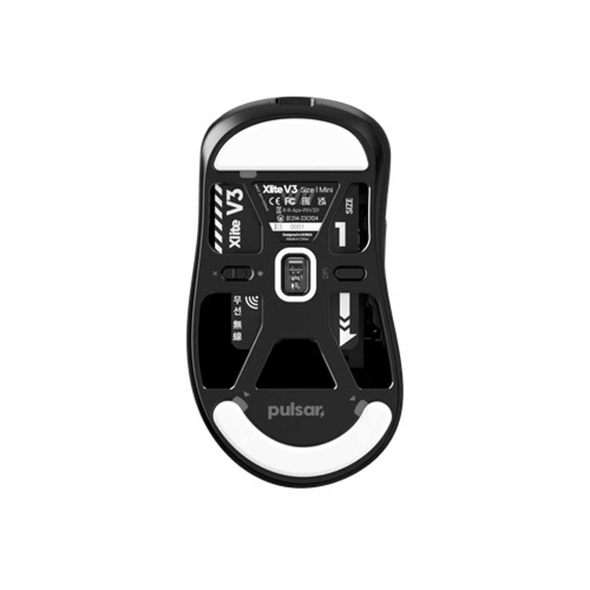 Pulsar Xlite V3 Wireless Gaming Mouse (Black) Size1 (PXV311)