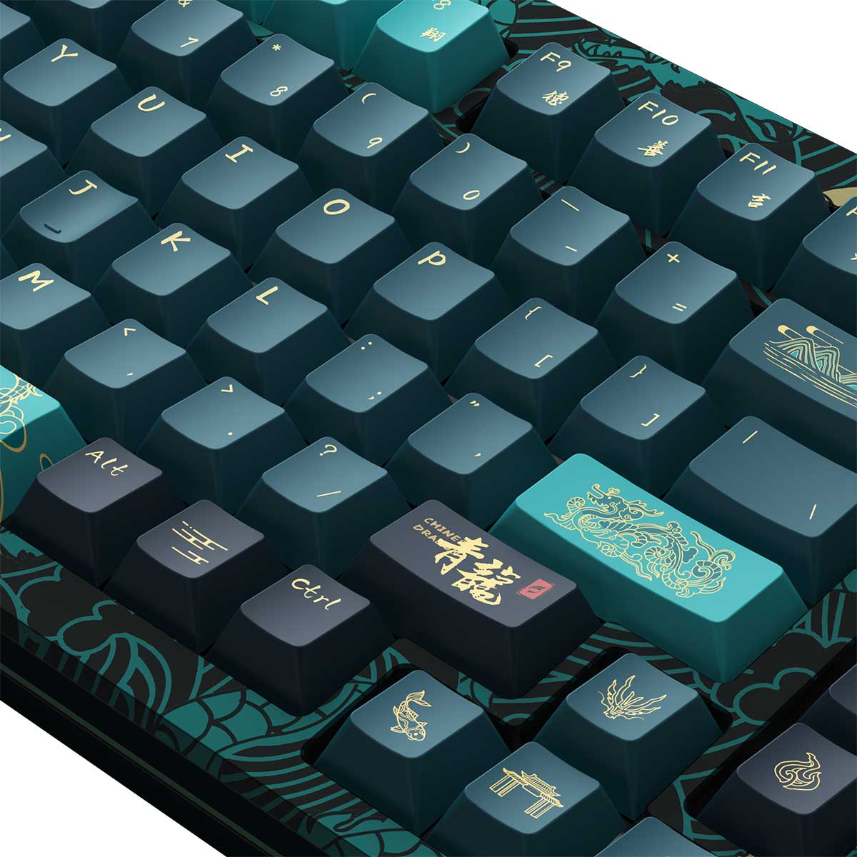 Akko Mod 007 V3 HE Year Of Dragon RGB Mechanical Keyboard (Akko Cream Yellow Magnetic)