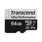Transcend 340S Ultra Performance MicroSDXC UHS-I U3 V30 A2 160MB/S Read Memory Card