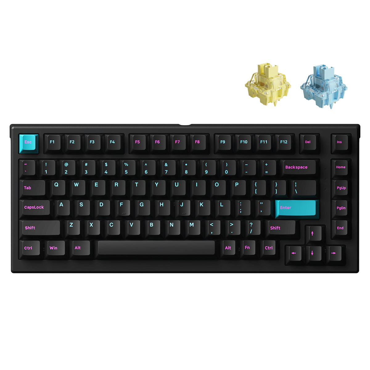 Monsgeek MG75W Midnight Dual-Mode Hot-Swappable Mechanical Keyboard