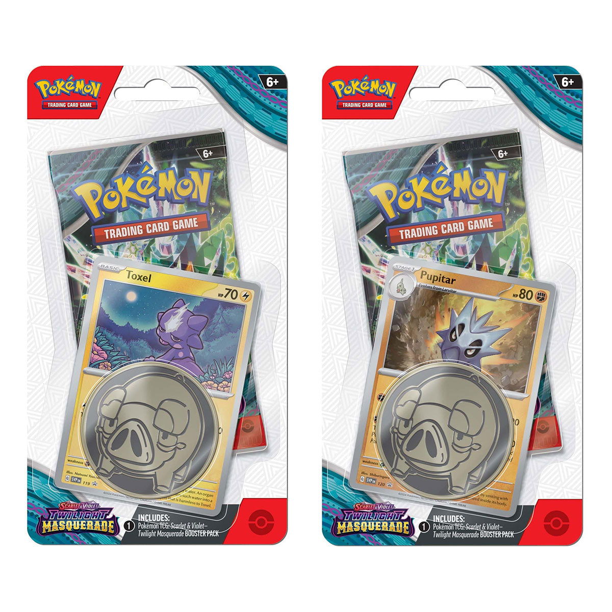 Pokemon TCG SV06 Scarlet & Violet Twilight Masquerade Checklane Blister