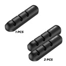 Vention 3-Port Silicone Desktop Cable Manager with 3M Strong Adhesive  (1pc, 2 pcs)  (KBRB0, KBRB0-2)