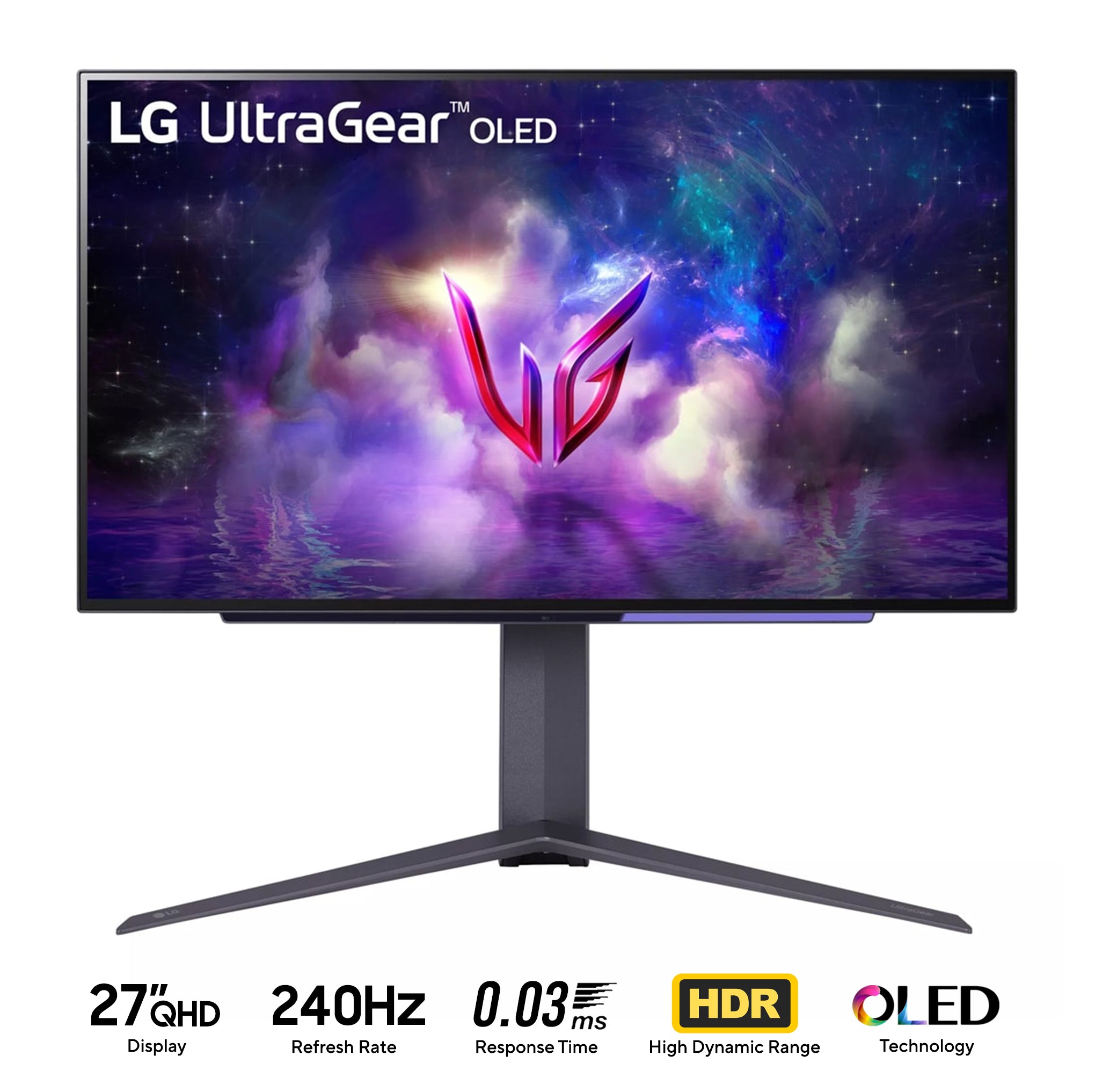 LG 27GS95QE-B 27" 240Hz 0.03ms GTG (2560x1440) OLED HDR Ultragear Gaming Monitor