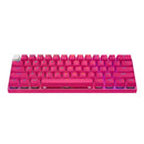 Logitech Pro X 60 Lightspeed Wireless Gaming Keyboard (GX Optical Tactile) (Black, White, Magenta)