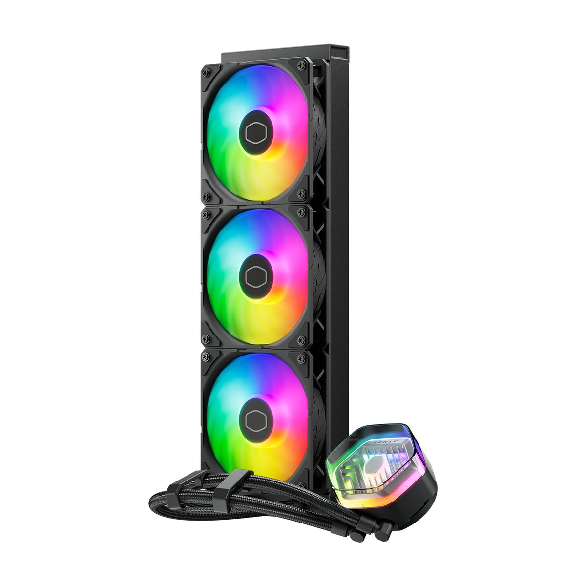 Cooler Master Masterliquid 360 Atmos ARGB 360MM Close-Loop AIO Liquid CPU Cooler (Black)