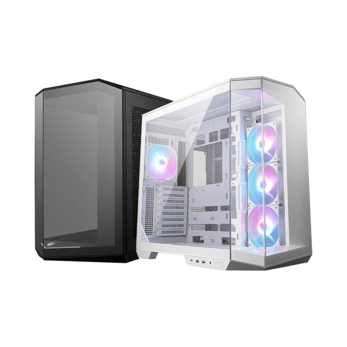MSI MAG Pano 100R PZ Micro-ATX Mid Tower Tempered Glass Gaming Case | DataBlitz