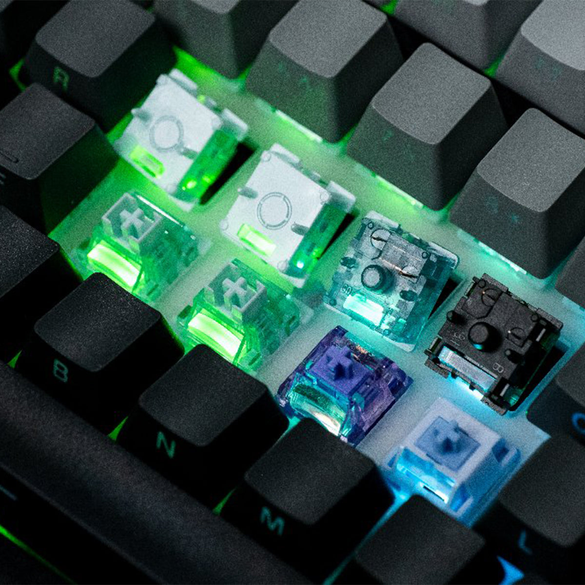 MonsGeek M1 V5 HE-SP Aluminum Case Multi-Mode RGB Hot-Swappable Mechanical Keyboard (Dark Night)